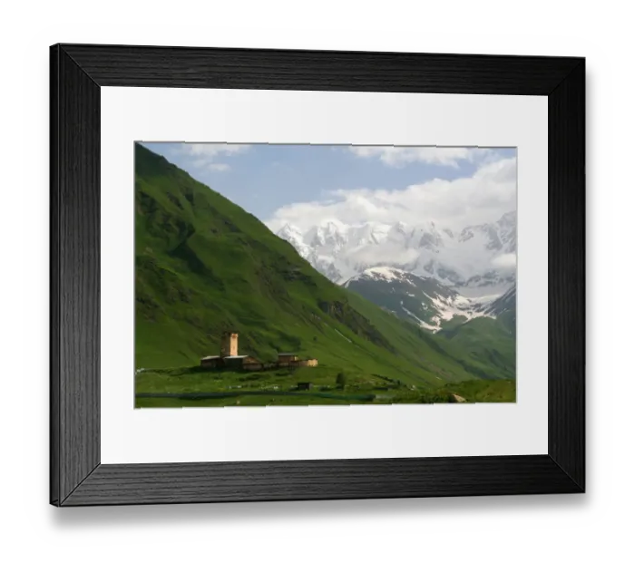 Framed Print : Mount Shkhara Framed Print : Mount Shkhara