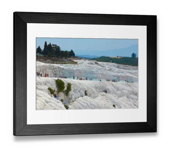 Framed Print : Pamukkale Turkey