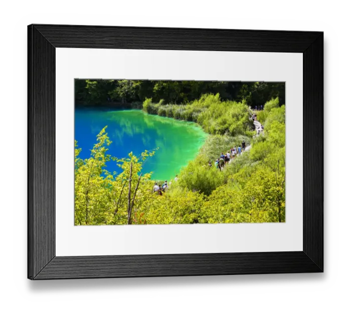 Framed Print : The plitvicka lake Framed Print : The plitvicka lake