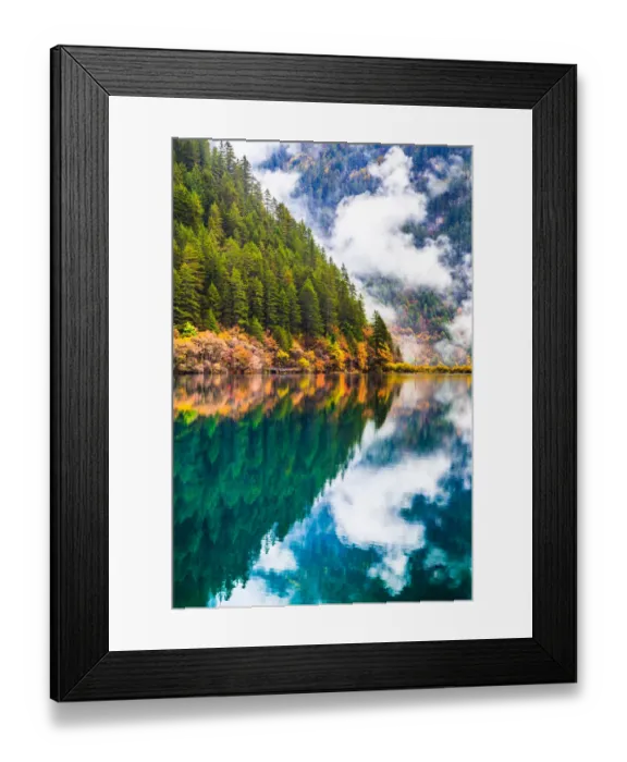 Framed Print : Jiuzhai Valley National Park, Sichuan China Framed Print : Jiuzhai Valley National Park, Sichuan China