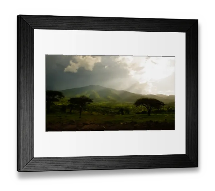 Framed Print : Mt Lemakarot Framed Print : Mt Lemakarot
