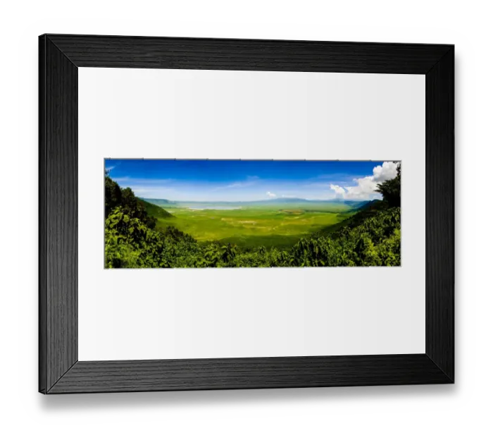 Framed Print : Ngorongoro Crater Framed Print : Ngorongoro Crater