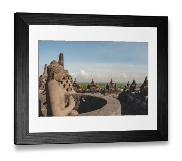 Framed Print : Java Buddhist temple Framed Print : Java Buddhist temple