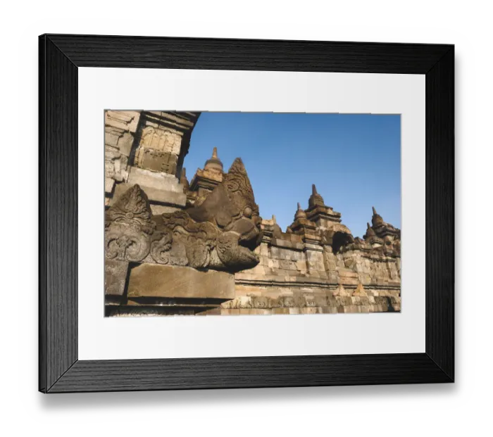 Framed Print : Borobudur dragon Framed Print : Borobudur dragon