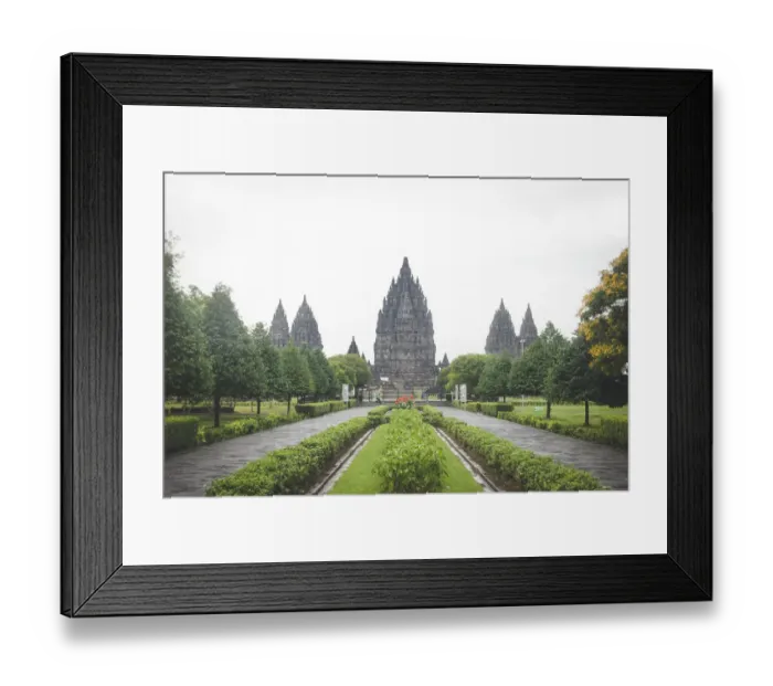 Framed Print : Javan temples Framed Print : Javan temples