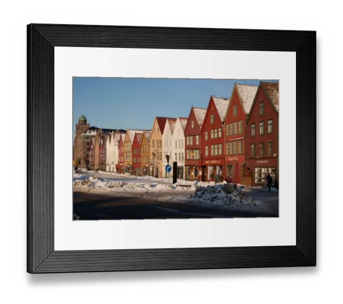Framed Print : Local Landmarks Framed Print : Local Landmarks