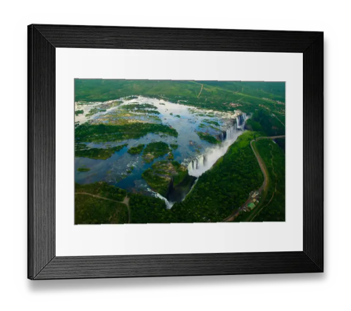 Framed Print : Victoria Falls Framed Print : Victoria Falls
