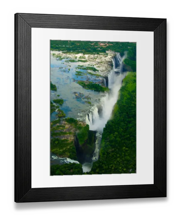 Framed Print : Victoria Falls Framed Print : Victoria Falls