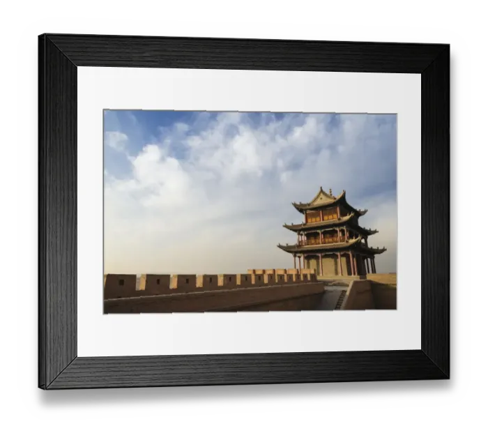 Framed Print : Jiayuguan fort Framed Print : Jiayuguan fort