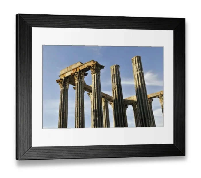 Framed Print : Roman Temple of Diana in Evora, UNESCO World Heritage Site, Alentejo, Portugal, Europe Framed Print : Roman Temple of Diana in Evora, UNESCO World Heritage Site, Alentejo, Portugal, Europe