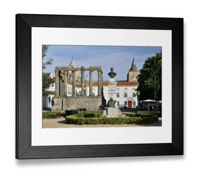 Framed Print : Roman Temple of Diana in Evora, UNESCO World Heritage Site, Alentejo, Portugal, Europe Framed Print : Roman Temple of Diana in Evora, UNESCO World Heritage Site, Alentejo, Portugal, Europe