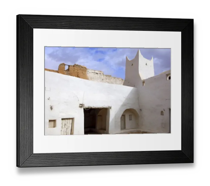 Framed Print : Tradional building in the Old town of Ghadames, UNESCO world heritage, Libya Framed Print : Tradional building in the Old town of Ghadames, UNESCO world heritage, Libya