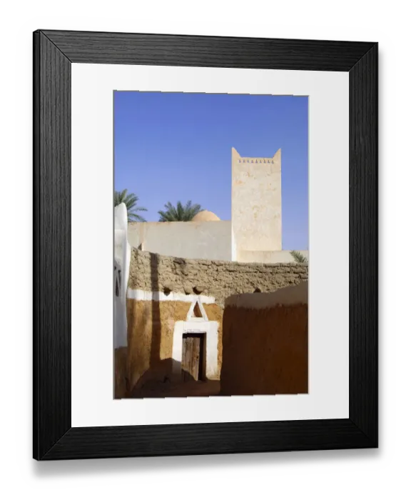 Framed Print : Old town of Ghadames, UNESCO world heritage, Libya Framed Print : Old town of Ghadames, UNESCO world heritage, Libya