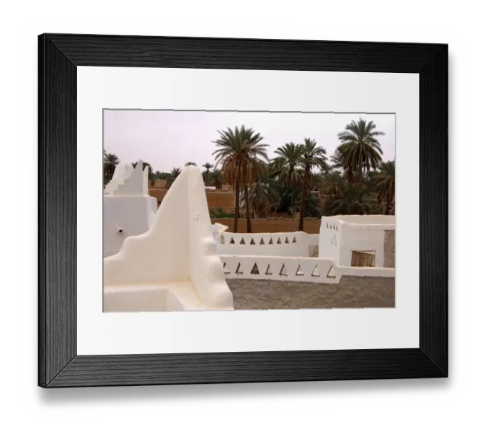 Framed Print : View across the oasis of Ghadames, UNESCO world heritage, Libya Framed Print : View across the oasis of Ghadames, UNESCO world heritage, Libya