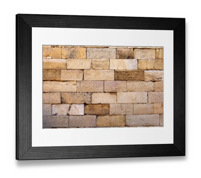 Framed Print : Brickwork, Ruins of the Roman City Leptis Magna, Libya