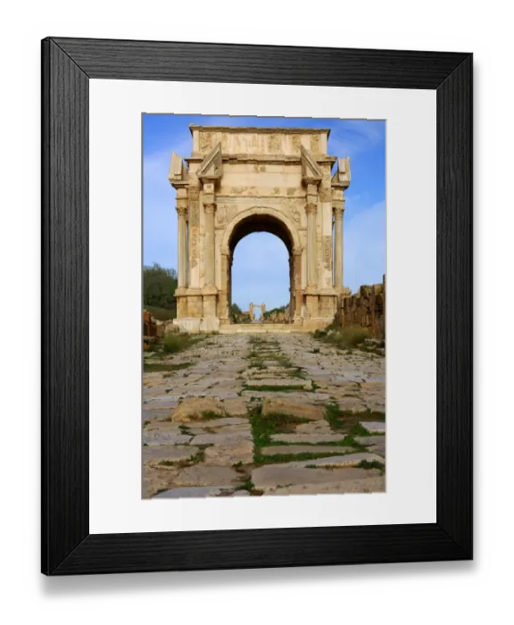 Framed Print : Arch of Septimus Severus, Leptis Magna, Libya Framed Print : Arch of Septimus Severus, Leptis Magna, Libya
