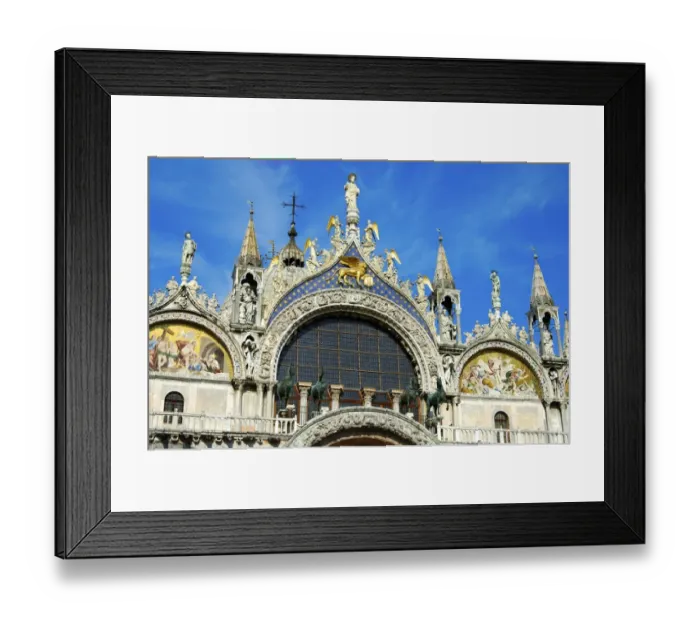 Framed Print : St. Marks Cathedral in Venice, Italy