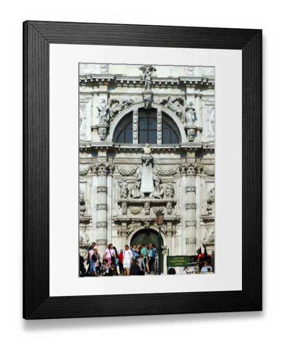 Framed Print : Church of San MoisAzAš, Venice Italy Framed Print : Church of San MoisAzAš, Venice Italy