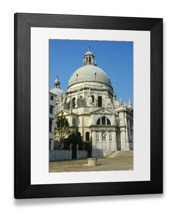 Framed Print : Basilica di Santa Maria della Salute, Venice, Italy Framed Print : Basilica di Santa Maria della Salute, Venice, Italy