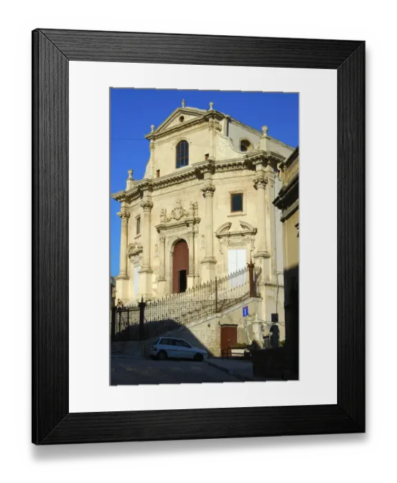 Framed Print : Chiesa del Purgatorio Church of Purgatory Ragusa Italy Framed Print : Chiesa del Purgatorio Church of Purgatory Ragusa Italy