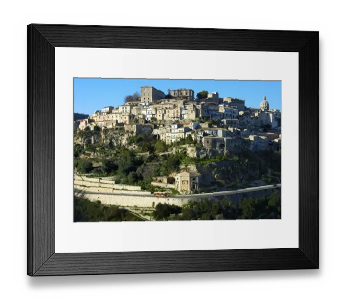 Framed Print : Ragusa Ibla Cathedral San Giorgio Sicily Italy Framed Print : Ragusa Ibla Cathedral San Giorgio Sicily Italy
