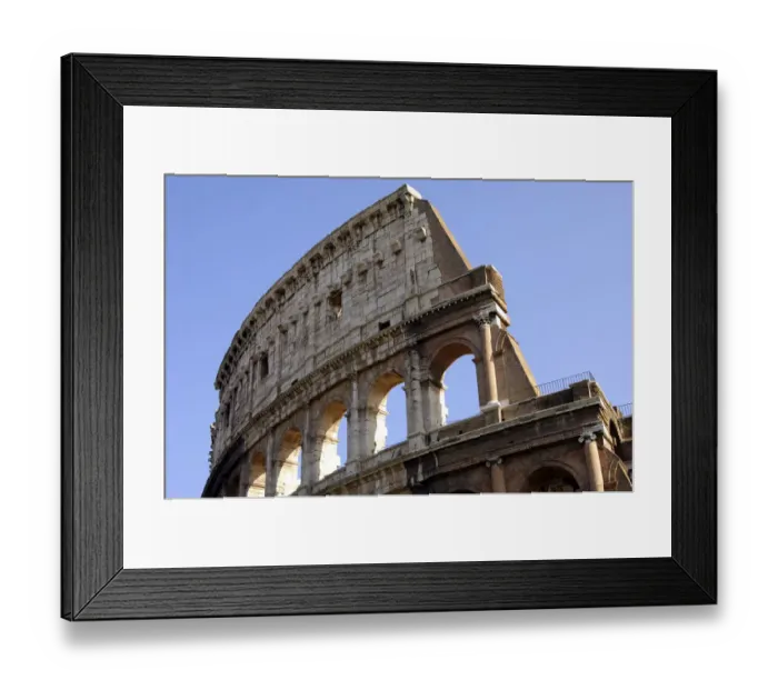 Framed Print : Colosseum Rome Italy Framed Print : Colosseum Rome Italy