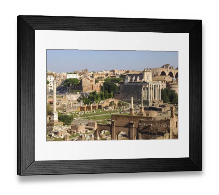 Framed Print : Forum Romanum Phocas column Temple of Antoninus and Faustina Rome Italy Framed Print : Forum Romanum Phocas column Temple of Antoninus and Faustina Rome Italy