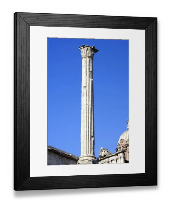 Framed Print : Column of Phocas Forum Romanum Rome Italy Framed Print : Column of Phocas Forum Romanum Rome Italy