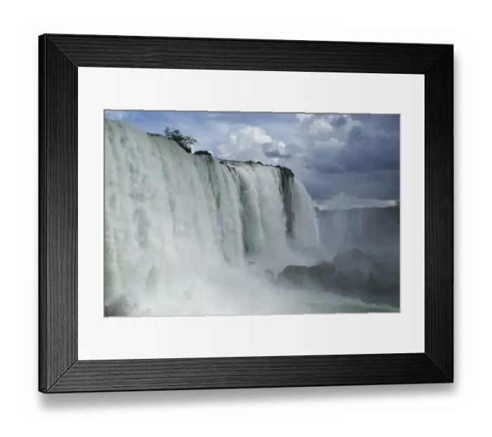 Framed Print : Iguazu Waterfalls, Brazil  /  Argentina