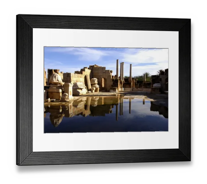 Framed Print : Hadrianic baths Leptis Magna Libya Framed Print : Hadrianic baths Leptis Magna Libya