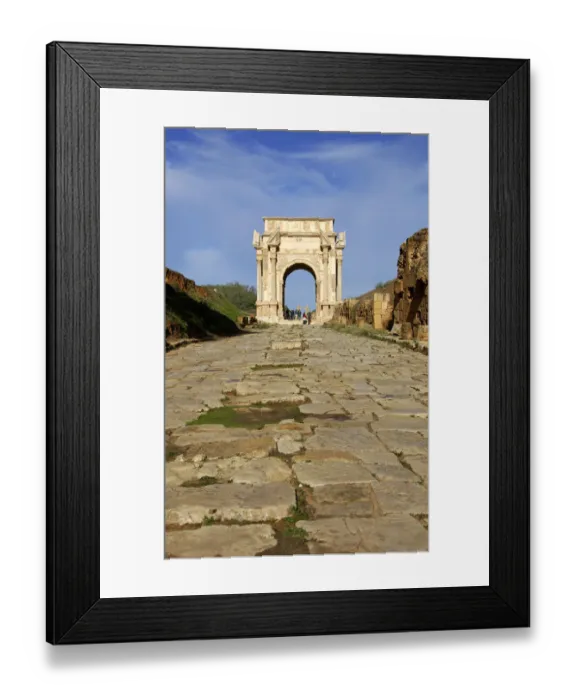 Framed Print : Arch of Septimus Severus Leptis Magna Libya Framed Print : Arch of Septimus Severus Leptis Magna Libya