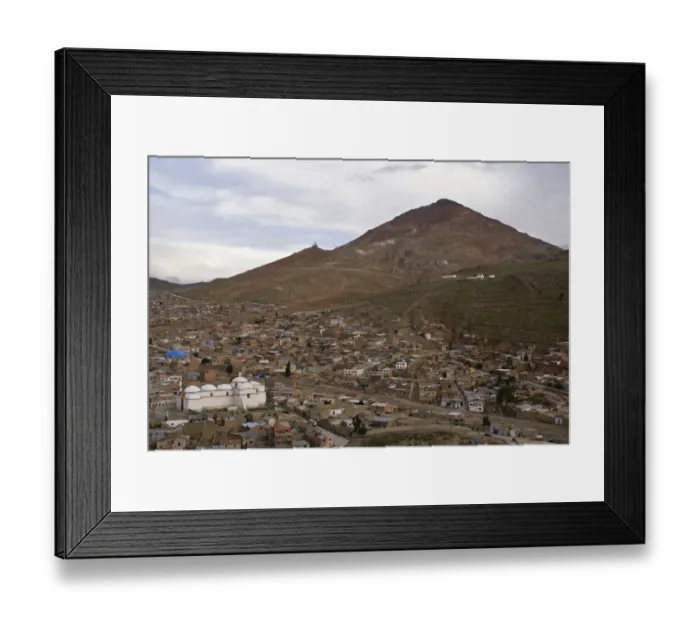 Framed Print : Potosi, Bolivia