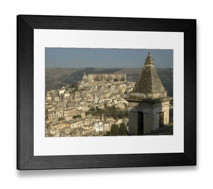 Framed Print : View at Ragusa-Ibla Italy Framed Print : View at Ragusa-Ibla Italy