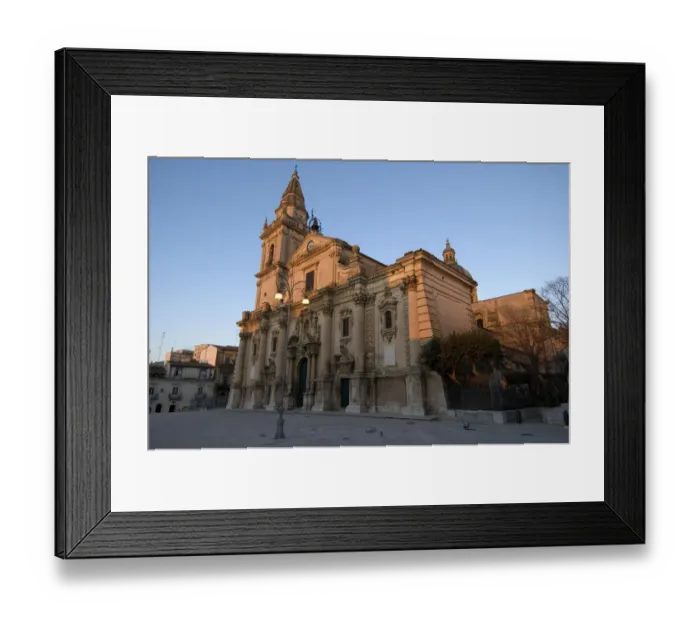 Framed Print : San Giovann St John the Baptist Church Ragusa Italy Framed Print : San Giovann St John the Baptist Church Ragusa Italy