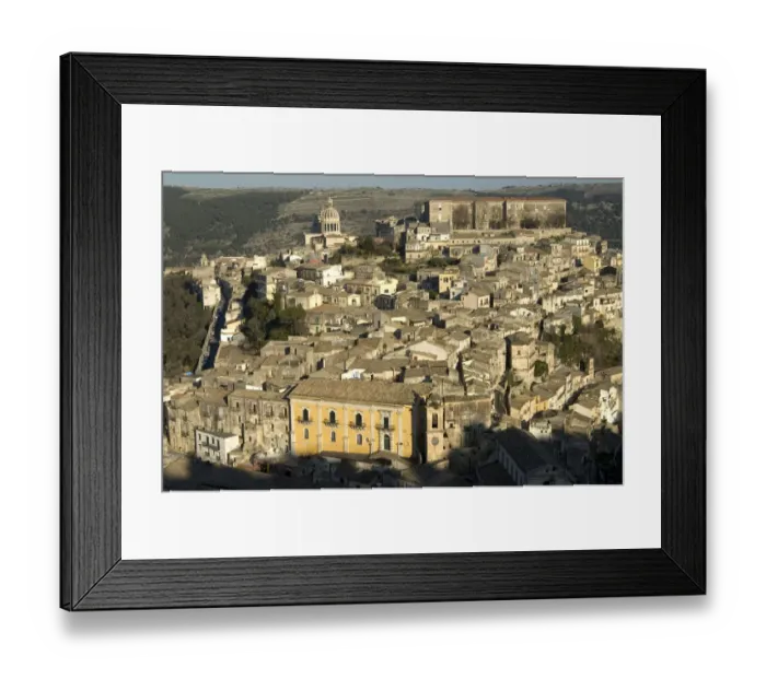 Framed Print : View at Ragusa-Ibla Italy Framed Print : View at Ragusa-Ibla Italy