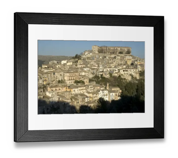 Framed Print : View at Ragusa-Ibla Italy Framed Print : View at Ragusa-Ibla Italy