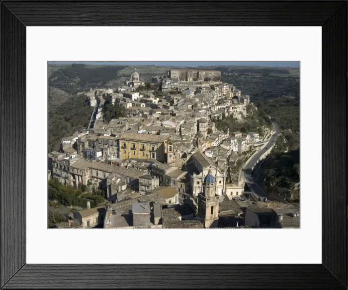 Framed Print : View at Ragusa Ibla Italy Framed Print : View at Ragusa Ibla Italy