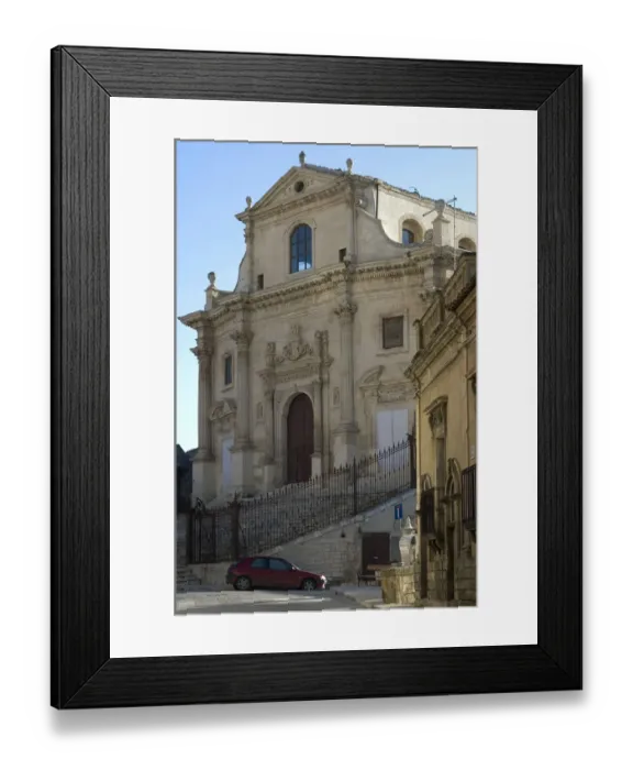 Framed Print : Chiesa del purgatorio Ragusa Italy Framed Print : Chiesa del purgatorio Ragusa Italy
