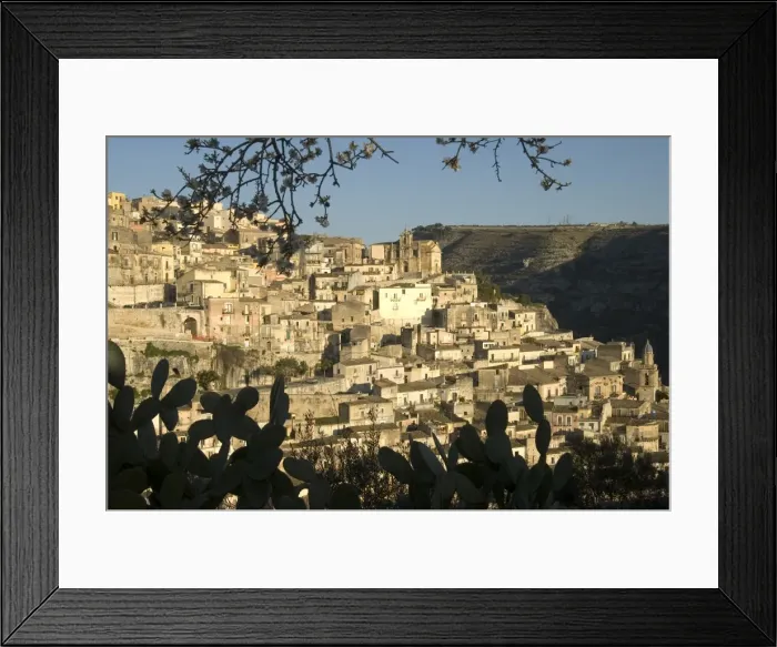 Framed Print : View at Ragusa Italy Framed Print : View at Ragusa Italy