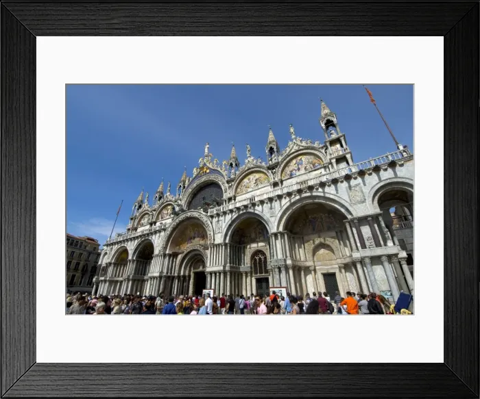 Framed Print : Basilica of San Marco Venice Italy