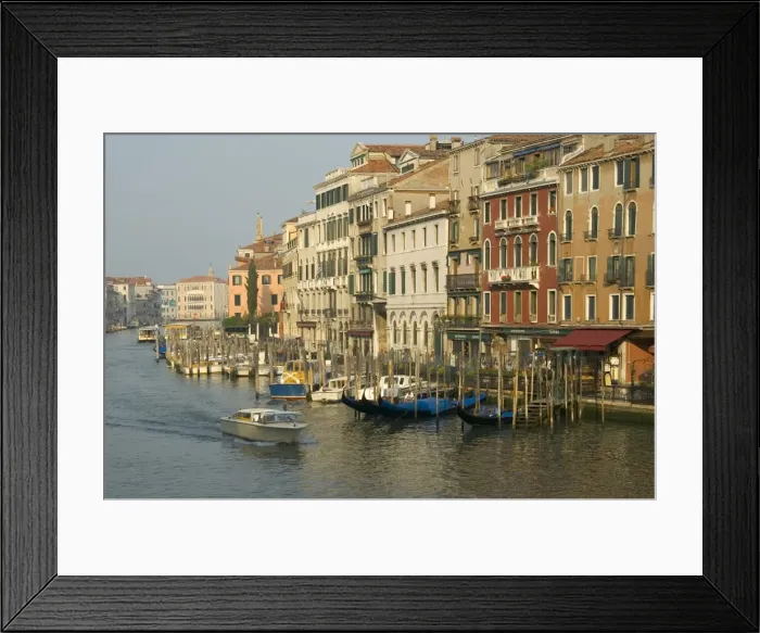 Framed Print : Canal Grande Venice Italy
