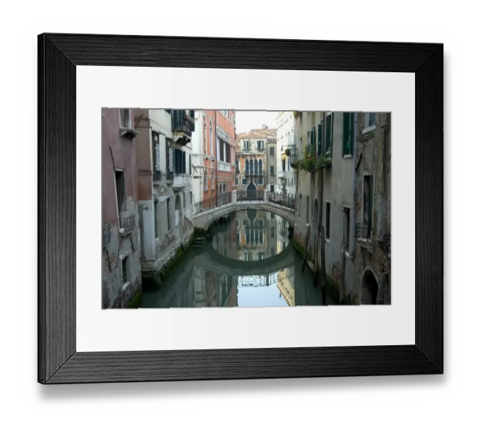 Framed Print : Bridges Venice Italy