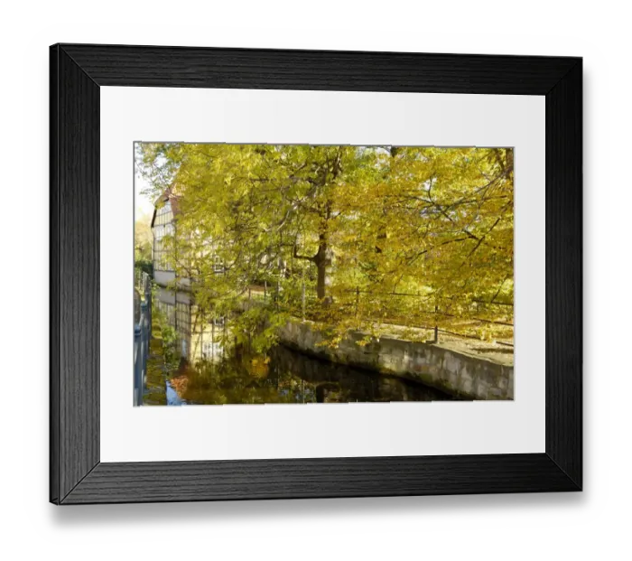 Framed Print : UNESCO World Heritage Site, Quedlinburg, Germany, Saxony-Anhalt Muehlgraben Framed Print : UNESCO World Heritage Site, Quedlinburg, Germany, Saxony-Anhalt Muehlgraben