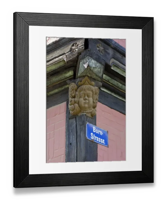 Framed Print : UNESCO World Heritage Site, Quedlinburg, Germany, Saxony-Anhalt, framework Framed Print : UNESCO World Heritage Site, Quedlinburg, Germany, Saxony-Anhalt, framework