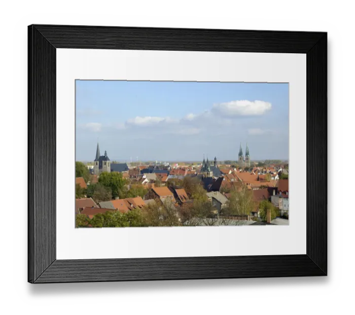 Framed Print : UNESCO World Heritage Site, Quedlinburg, Germany, Saxony-Anhalt Framed Print : UNESCO World Heritage Site, Quedlinburg, Germany, Saxony-Anhalt
