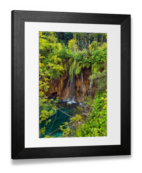 Framed Print : Pathway in Plitvice lakes park at Croatia Framed Print : Pathway in Plitvice lakes park at Croatia