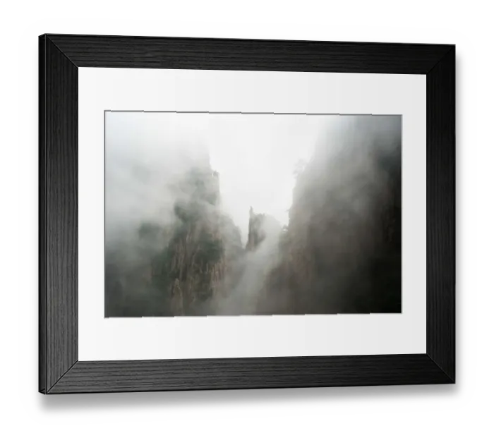 Framed Print : HuangShan, AnHui, China Framed Print : HuangShan, AnHui, China