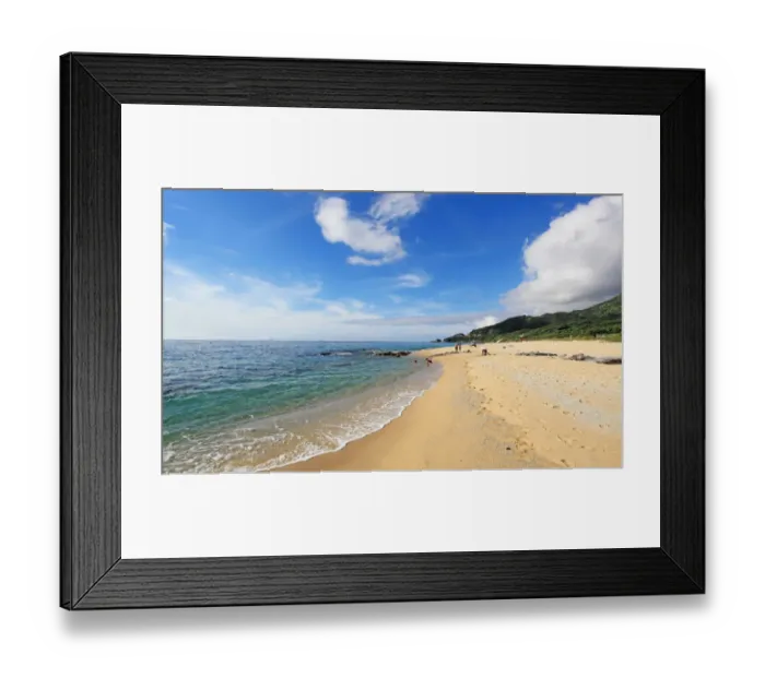 Framed Print : Nagata beach on Yakushima UNESCO Island Framed Print : Nagata beach on Yakushima UNESCO Island