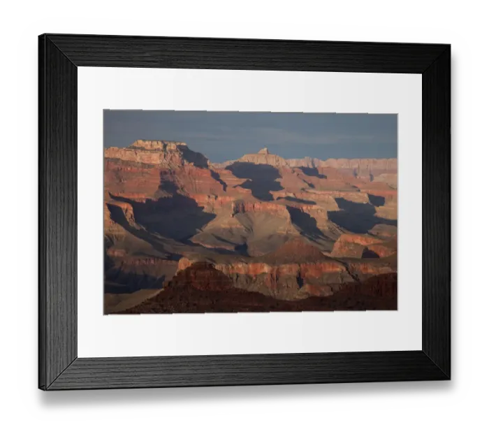 Framed Print : Grand Canyon, Yavapai Point at Dusk Framed Print : Grand Canyon, Yavapai Point at Dusk