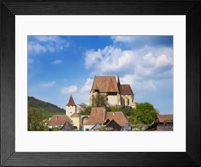 Framed Print : Fortified church at Biertan Framed Print : Fortified church at Biertan
